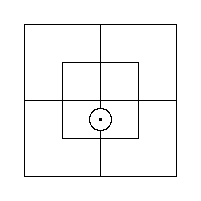 Diagram representing x prime m exists