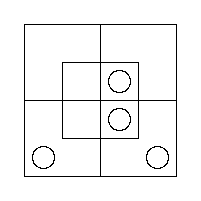 Diagram b representing x prime m prime and y prime m do not exist