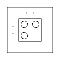 Diagram representing all x are m prime and all y are m prime