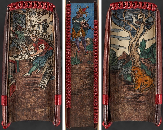 Fore-Edge Book Paintings from the Boston Public Library